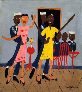 Sailors' Dance Hall — William H. Johnson