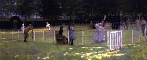 The Tennis Party — Sir John Lavery