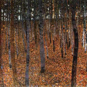 Beech Forest, 1902 - Dresden, Morderne Galerie — Gustav Климпт, Art Nouveau