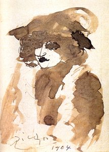 Portrait Of Suzanne Bloch (opera Singer) — Pablo Picasso