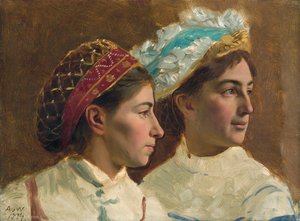 Die Töchter Des Franz Wollner — Anton Von Werner