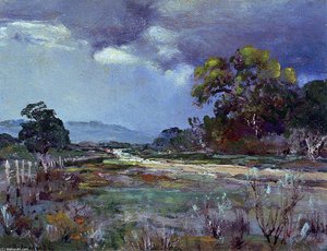 Approaching Rain, Southwest Texas — Robert Julian Onderdonk