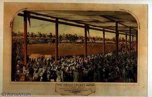 All England Eleven Versus The Twenty Two Of New South Wales — Samuel Thomas Gill