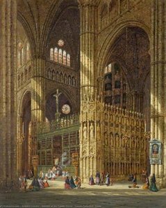 Interior Of The Capilla Mayor, Toledo Cathedral, Spain — Heinrich Schäfer