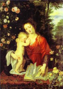 Madonna And Child — Peter Paul Rubens, Baroque