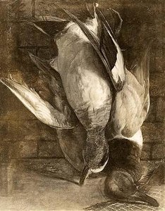 Still Life Game, (painting) — Abbott Handerson Thayer