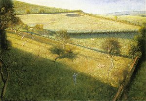 Large Landscape Trees (the Triangular Field) — Balthus