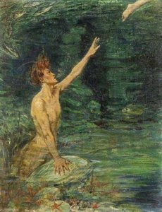 Merman Reaching up