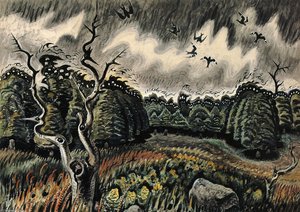 Nighthawks At Twilight — Charles Burchfield