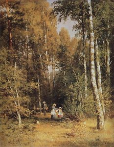 Birch Grove — Ivan Ivanovich Shishkin