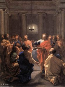 The Institution Of The Eucharist — Nicolas Poussin, Baroque