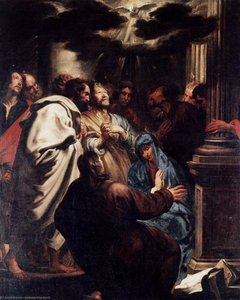 Pentecost — Sir Anthony Van Dyck, Baroque Painting