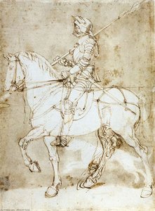 Knight On Horseback — Albrecht Dürer, Northern Renaissance