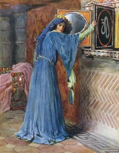 O Magic Mirror On The Wall — William Henry Margetson