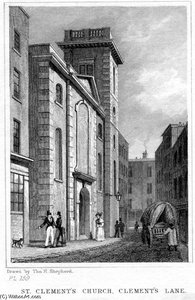 Clement Lane — Thomas Hosmer Shepherd