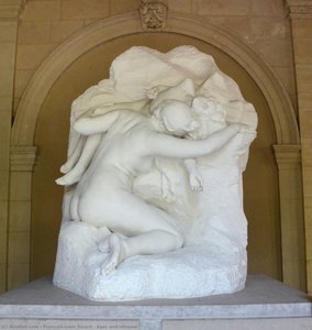 Agar And Ishmael — François-léon Sicard, Romanticism