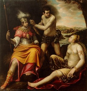 Hercules At The Crossroads — Giovanni Baglione, Baroque