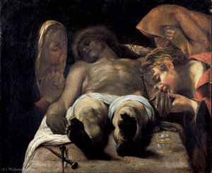 Lamentation over the Dead Christ