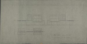 800 Yrs. Wall 7 + 8. Ground Plan And Views (exhibit Display Racks, Leipzig Trade Fair) — Franz Ehrlich