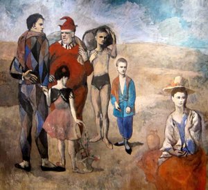 Saltimbanques (La Familia de Saltimbanques)