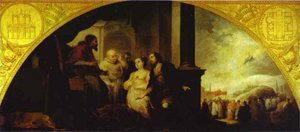 The Patrician Juan And His Wife Reveal His Dream To Pope Liberius — Bartolomé Esteban Murillo, Baroque