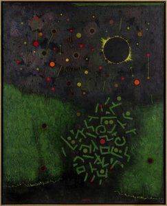 Yom Kippur — Mordecai Ardon, Symbolic Landscape