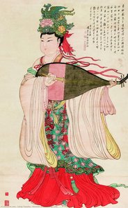 Portrait Of Dunhuang Lady — Liang Tianzhu