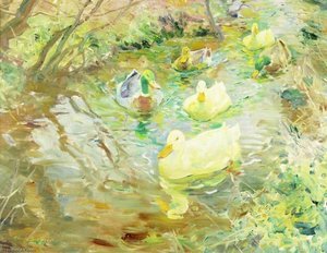 Sailing Through The Sunshine Of Early Spring — Charles Walter Simpson