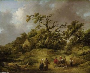 Landscape With Figures — George Morland
