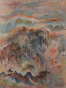 Impressionistic Chinese Landscape