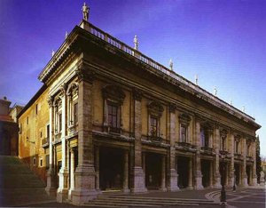 Capitol, Facade Of The Conservators' Place — Michelangelo Buonarroti, High Renaissance