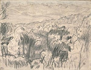 Landscape Of Cannet — Pierre Bonnard
