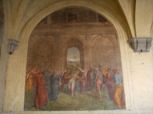 The Healing Of The Possessed Woman — Andrea Del Sarto
