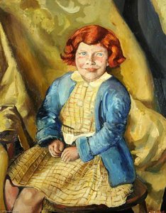 May O'hara, Aged 6, The War Guest, Evacuee To Cornwall In The War — Francis Ferdinand Maurice Cook