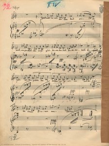 Speak not always of the leaves, op. 15/14