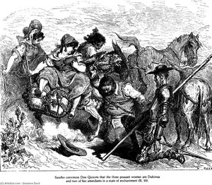 Don Kijote (78) — Gustav Dore, Romantic Illustration