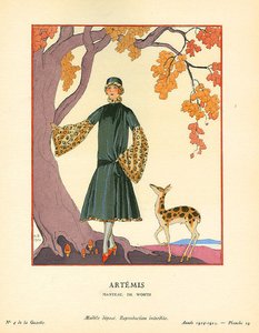 Artemis — Georges Barbier