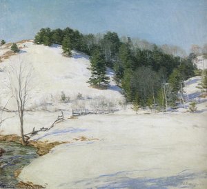 The Last Snow — Willard Leroy Metcalf