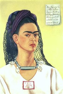 Self-portrait 5 — Frida Kahlo, Mexican Folk Art