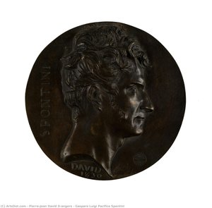 Gasparo Luigi Pacifico Spontini — Pierre-jean David D’angers, Neoclassical