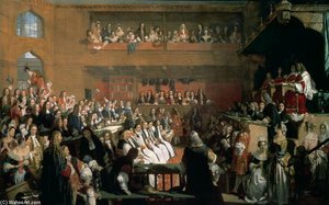 The Trial Of The Seven Bishops In The House Of Commons During The Reign Of James Ii