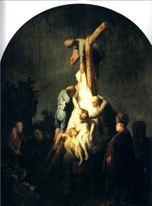 Die Kreuzabnahme, München — Rembrandt Van Rijn, Barocke Dramatik