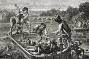 The Drowning In The Loire — Hippolyte De La Charlerie