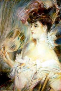Madame Marie Louise Herouet — Giovanni Boldini