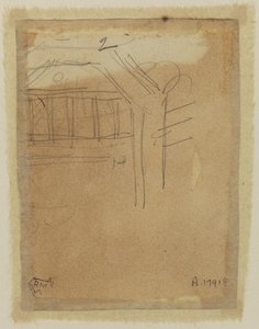 Sketch Of Arbour Or Doorway — Myles Birket Foster
