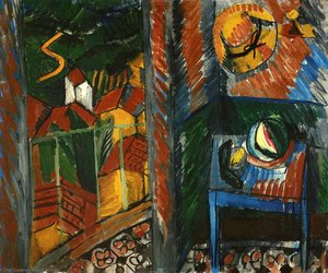 View From An Open Window — Raoul Dufy