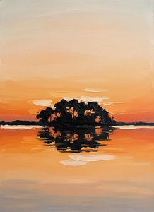 Ember Horizon: A Study In Golden Stillness — Guillaume Schmitt