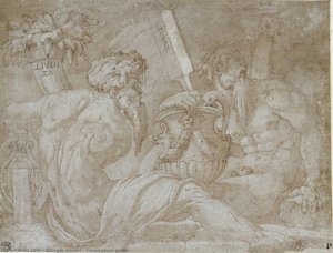 Three River Gods — Giorgio Vasari, High Renaissance