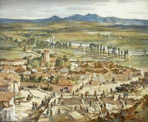 The Guadarrama Range From Ávila, Spain — Charles Ernest Cundall