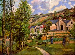 Хермитаж У Понтоазу — Kamij Pisaro, Impressionist Landscape